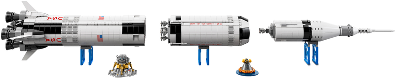 Illustration for article titled Live Out Your Astronaut Dreams With Lego's Meter-Tall NASA Apollo Saturn V Rocket